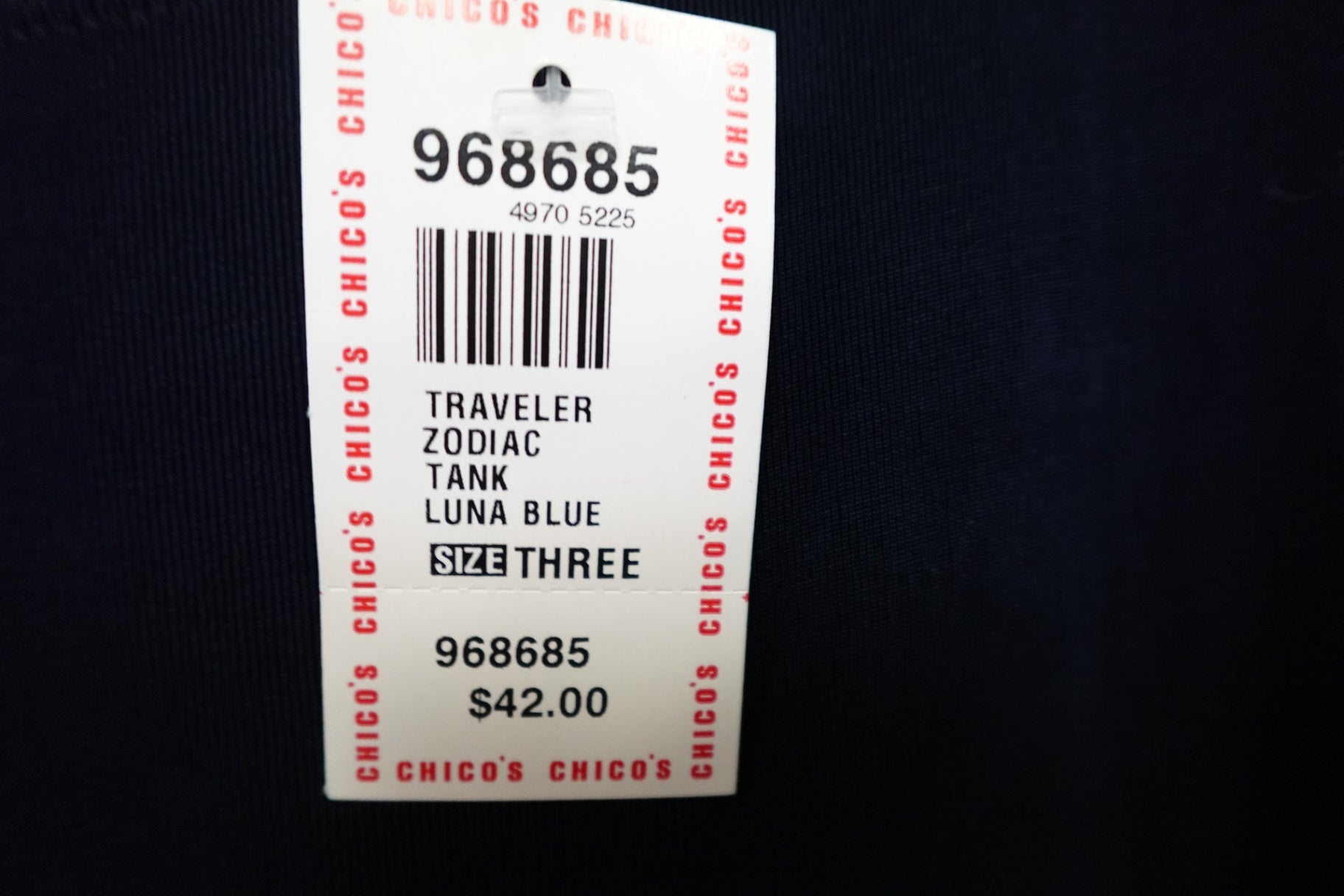 Chicos, New sleeveless top, XL (Chicos 3)