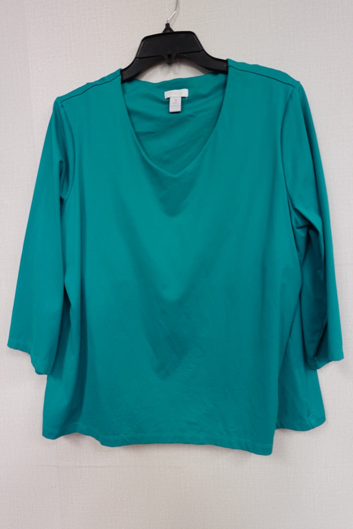 Chicos, 3/4 Sleeve Top, XL (Chicos 3)