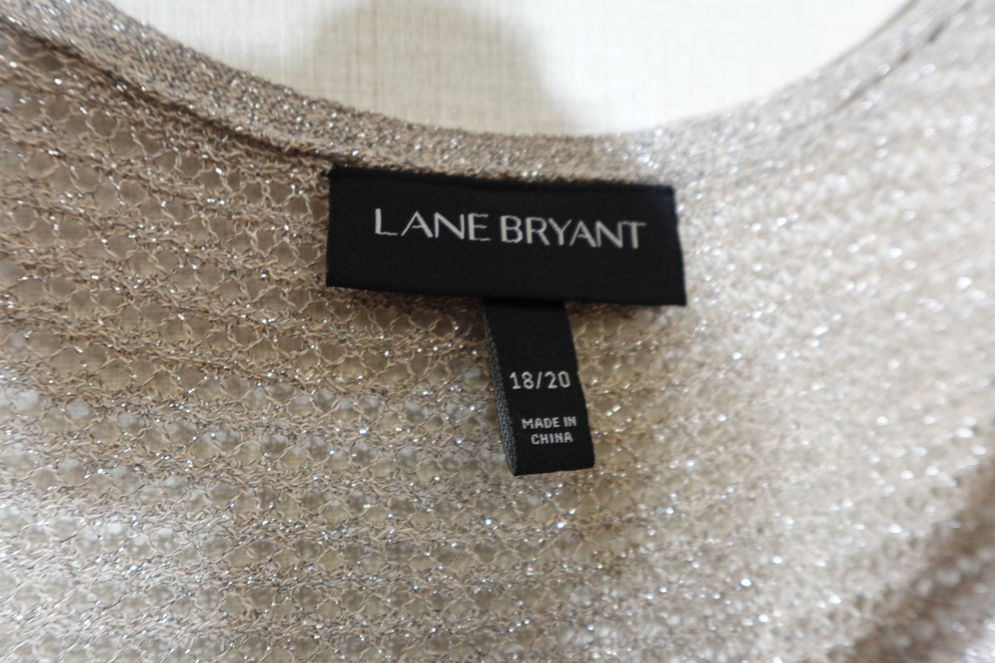 Lane Bryant, Short sleeve knit top, 18/20