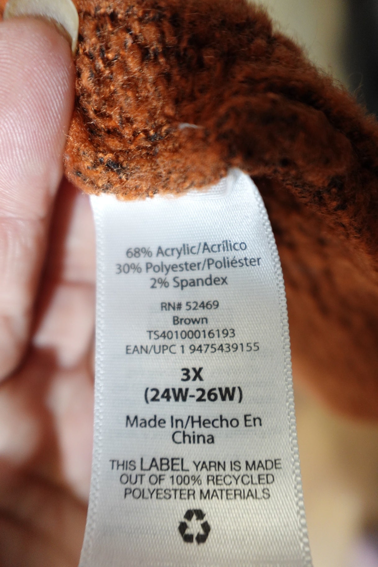 Terra & Sky, Cardigan, 24/26