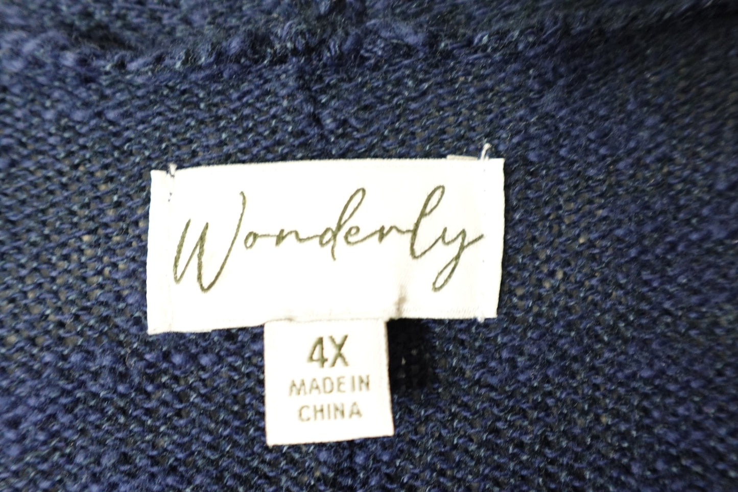 Wonderly, Cardigan, 4X