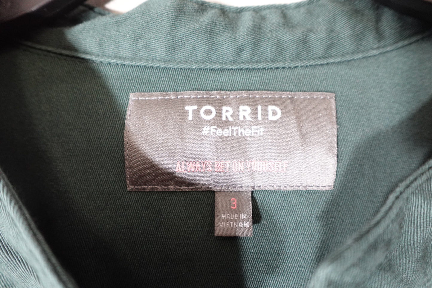 Torrid, Light Jacket, 3X