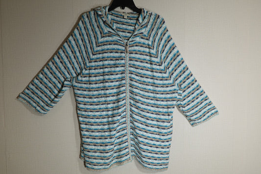 J Jill, Cardigan w/ hood, 4X