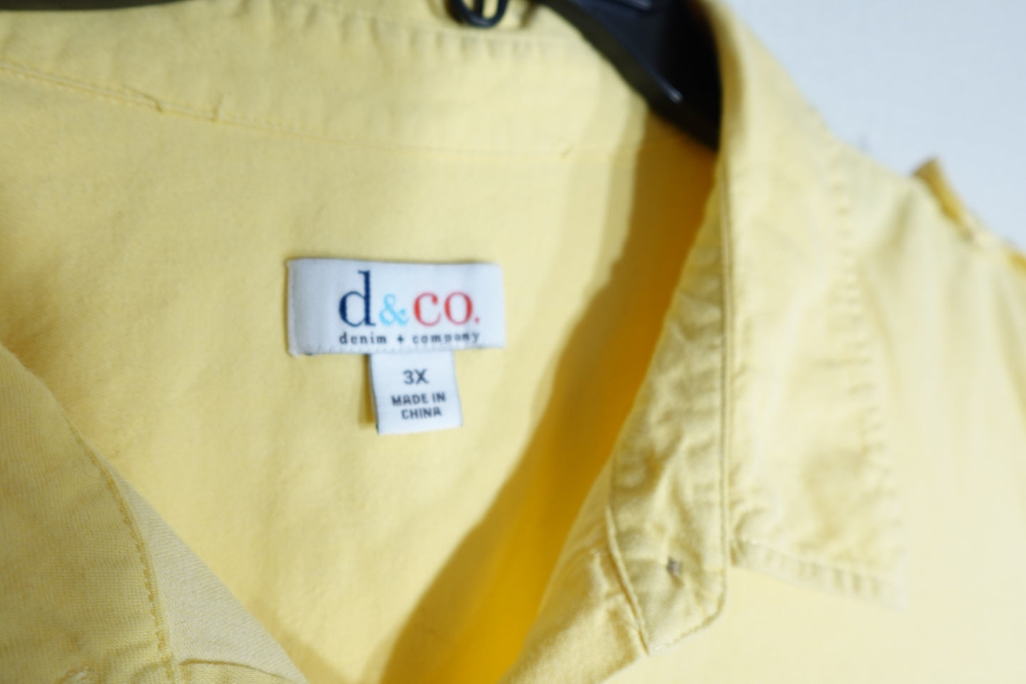 D&CO, LONG SLEEVES TOP, 3X