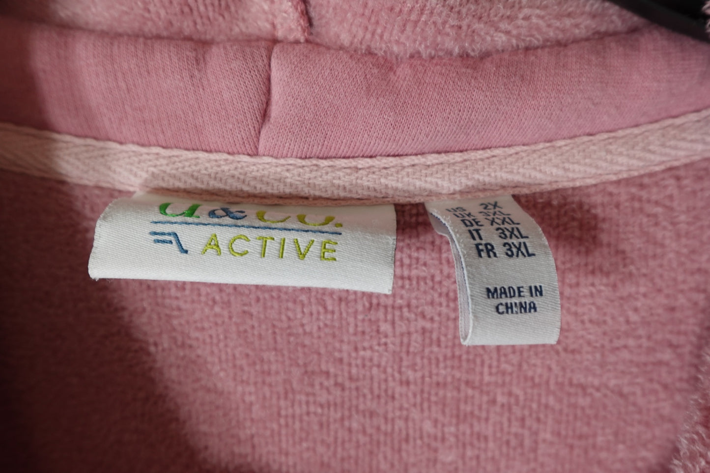 D & CO active, Long Sleeve Top, 2x