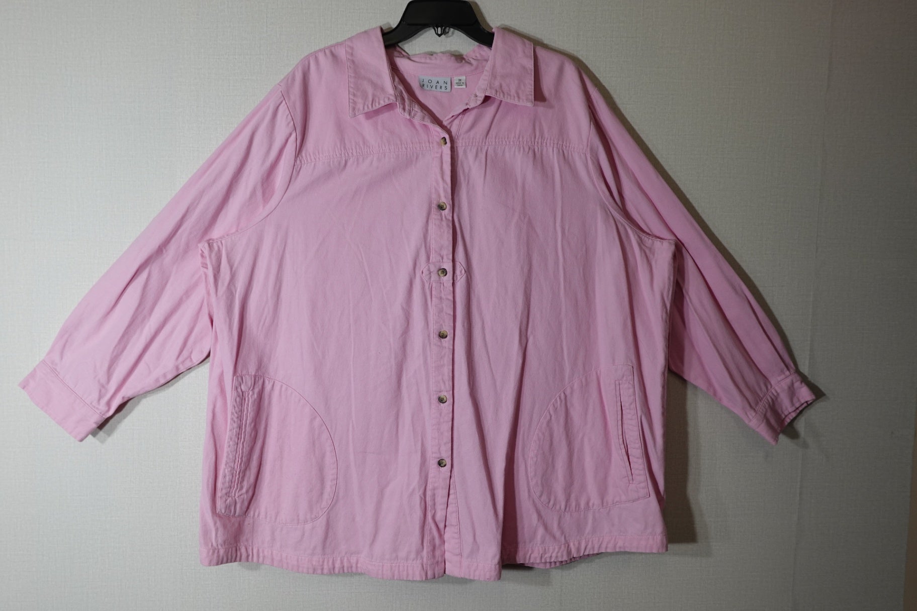 Joan Rivers, 3/4 Sleeve Button Down, 3X