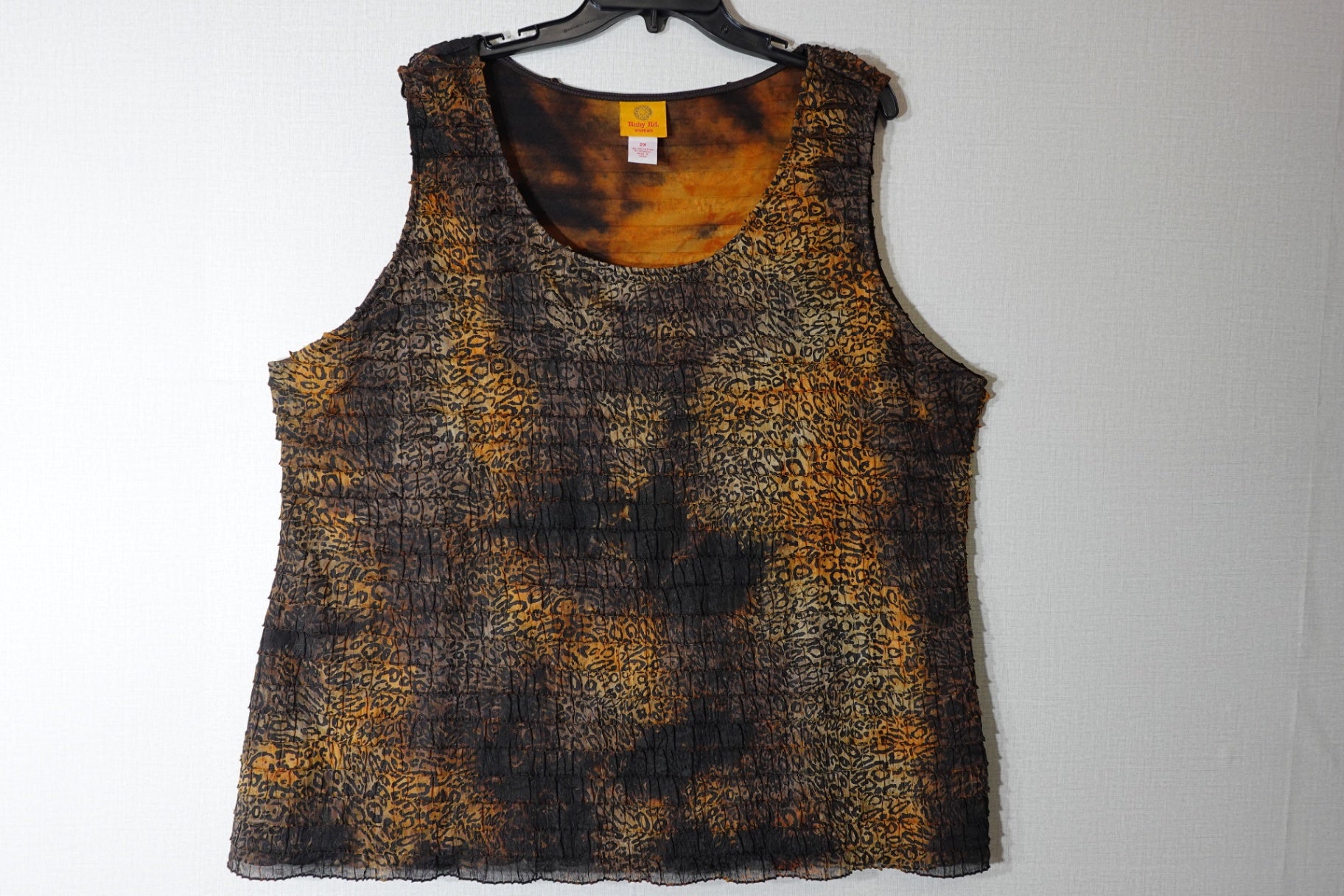 Ruby Red, Tank Top, 2X