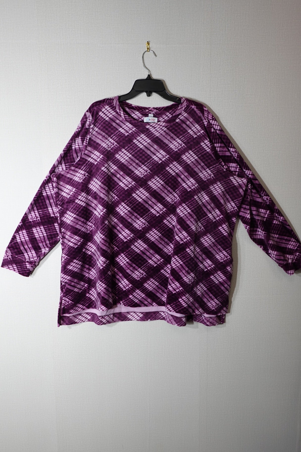 D&CO, Pajama Set, 2X (pants) 3X (tops)