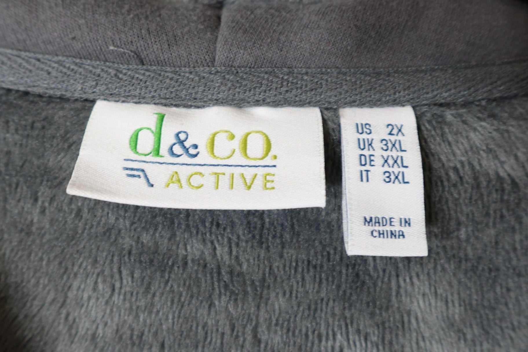 D & CO active, Long Sleeve Top, 2X