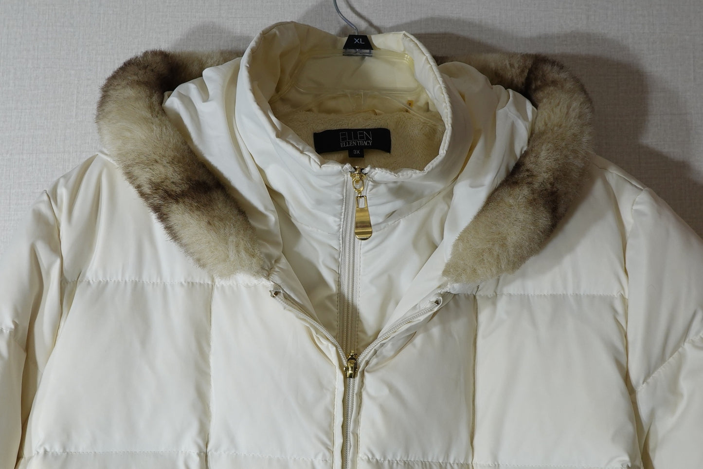 Ellen Tracey, Double Zip Puffer Coat, 3X