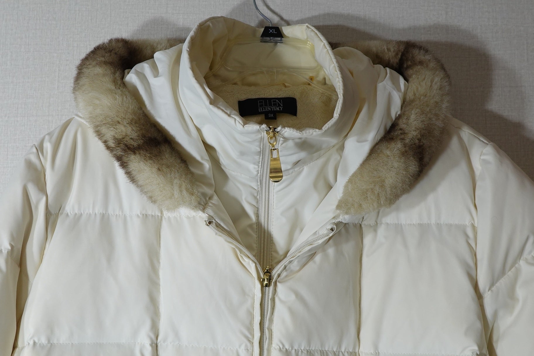 Ellen Tracey, Double Zip Puffer Coat, 3X