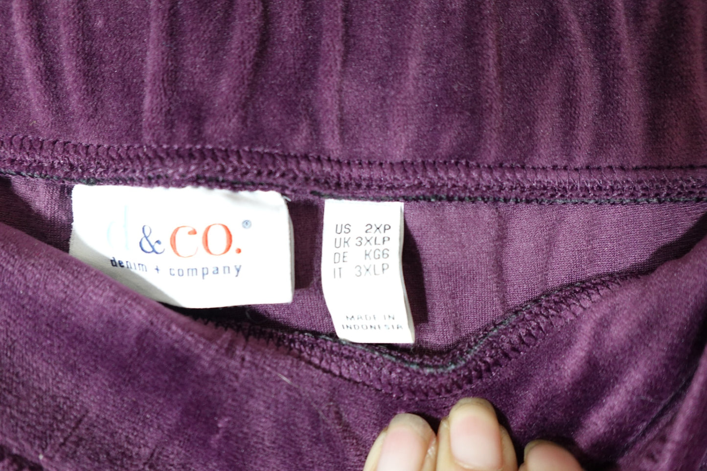 D&CO, Pajama Set, 2X (pants) 3X (tops)