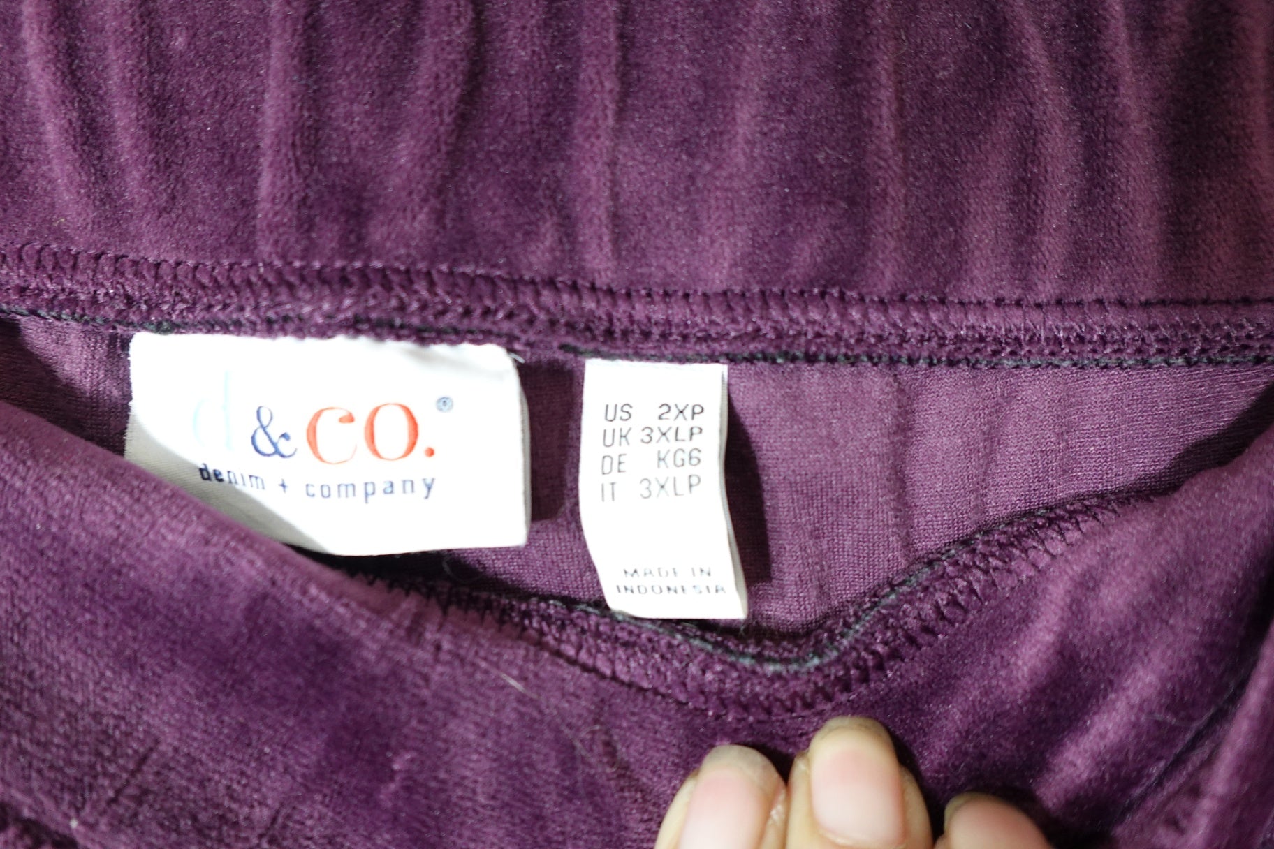 D&CO, Pajama Set, 2X (pants) 3X (tops)