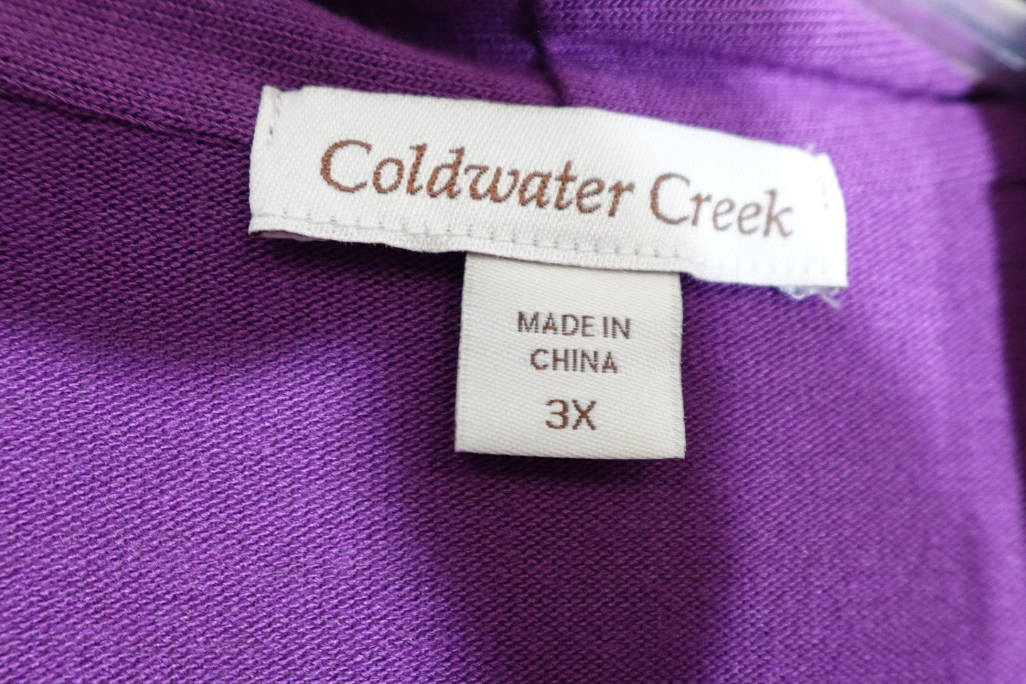 Coldwater Creek, Cardigan, 3X