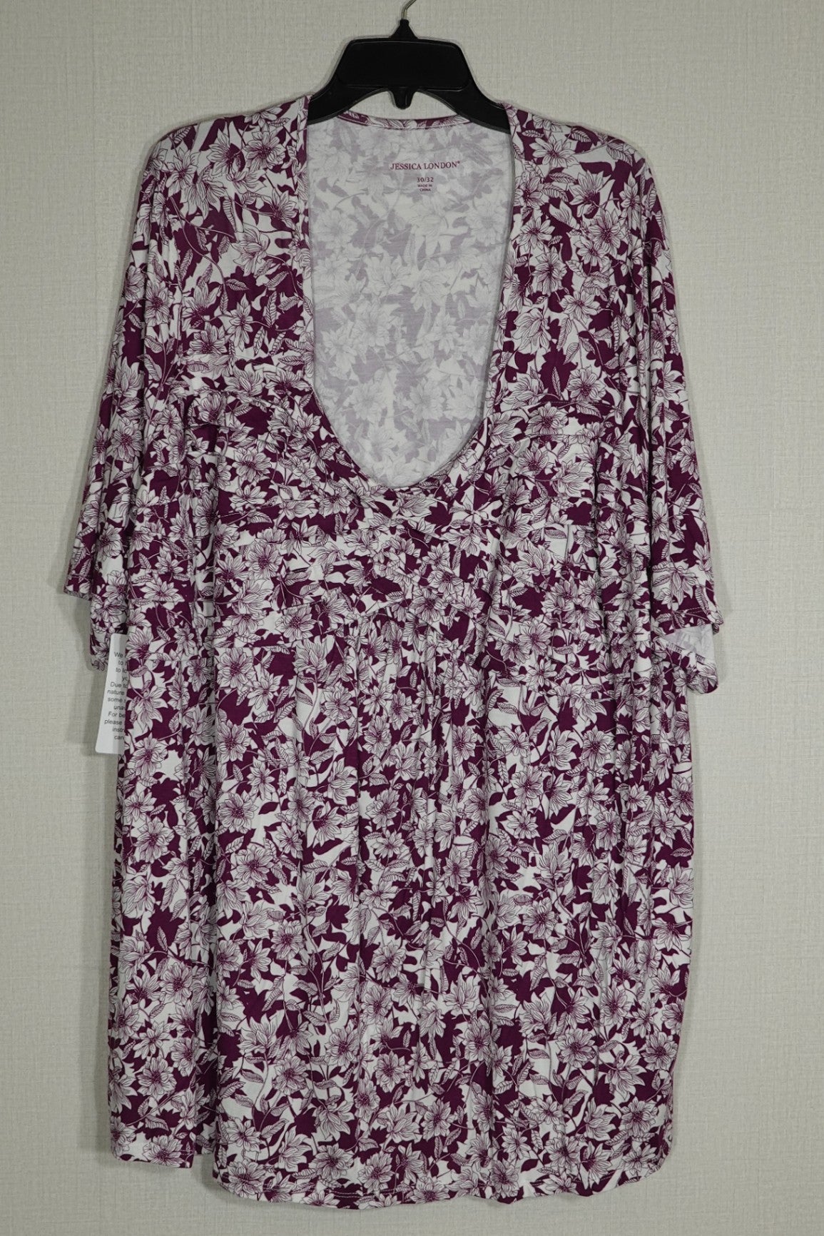 Jessica London, New short sleeve top, 30/32