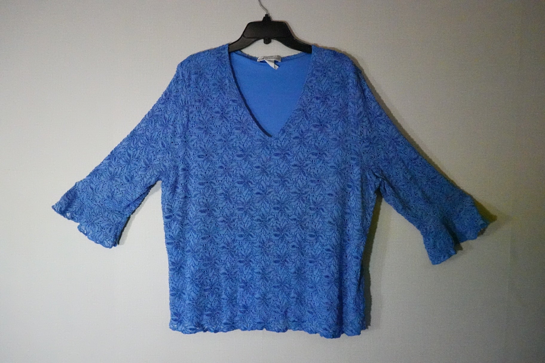 Dressbarn, 3/4 sleeve top, 3X