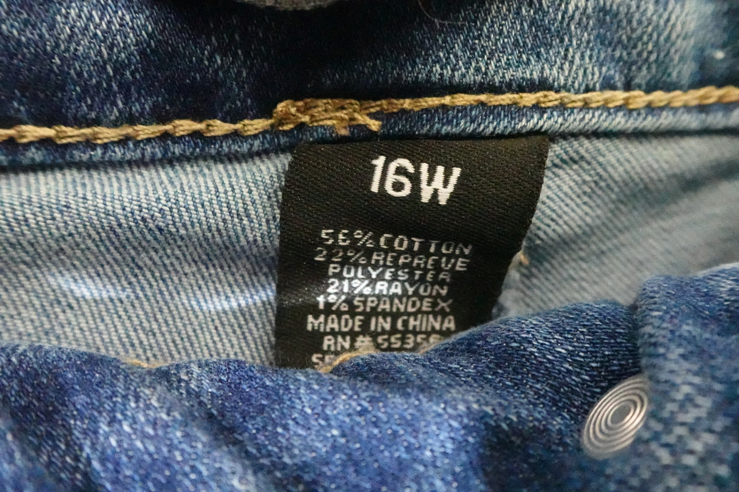 d. jeans, Jeans, 16W