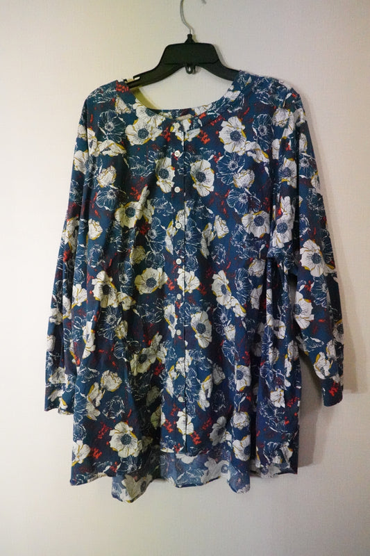 Duluth Trading Company, Long Sleeves Top, 3X