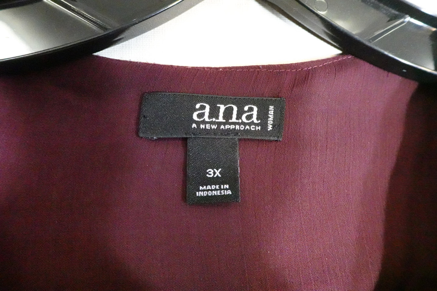 ana, Long Sleeves Top, 3X