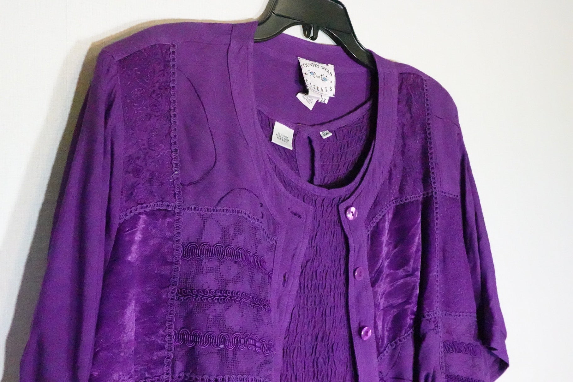 Country Wear Casuals, NEW Dress, 2X