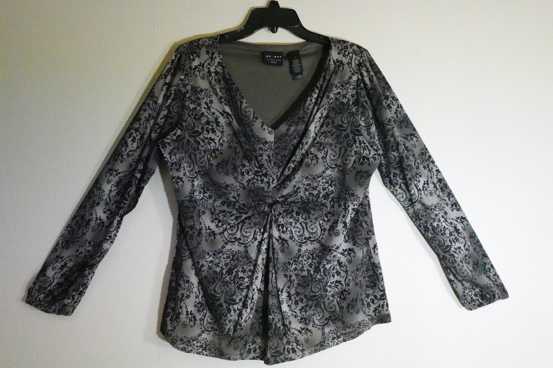 axcess, Long Sleeves Top, XL (1X)