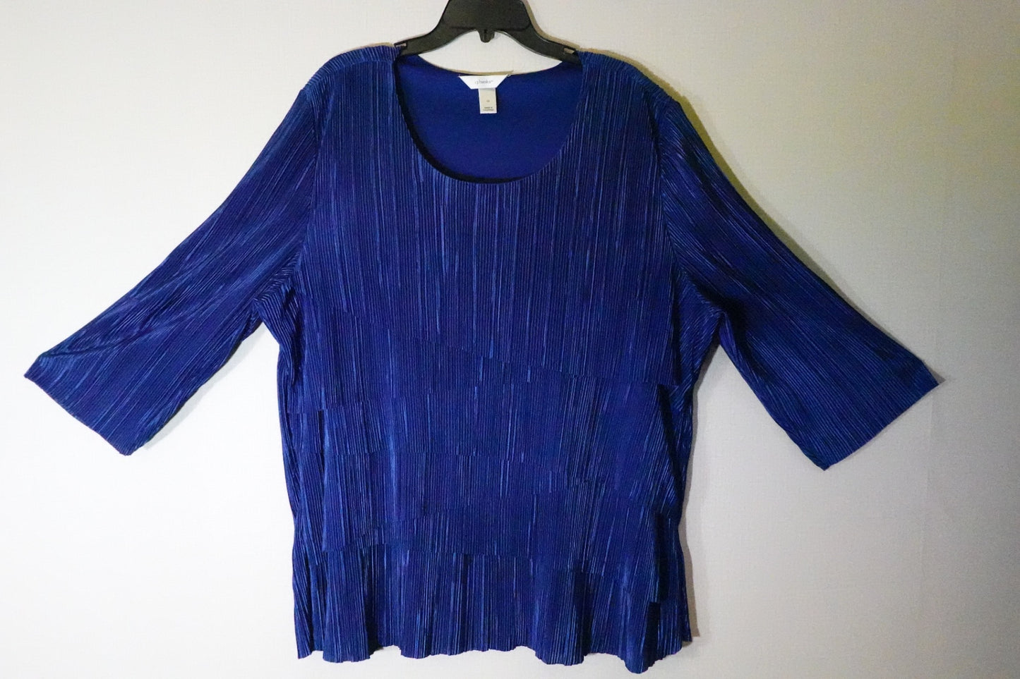 CJ Banks, 3/4 Sleeve Top, 3X