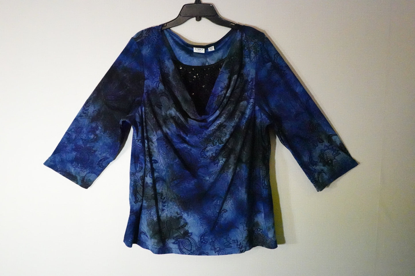 Cato, Long Sleeves Top, 3X