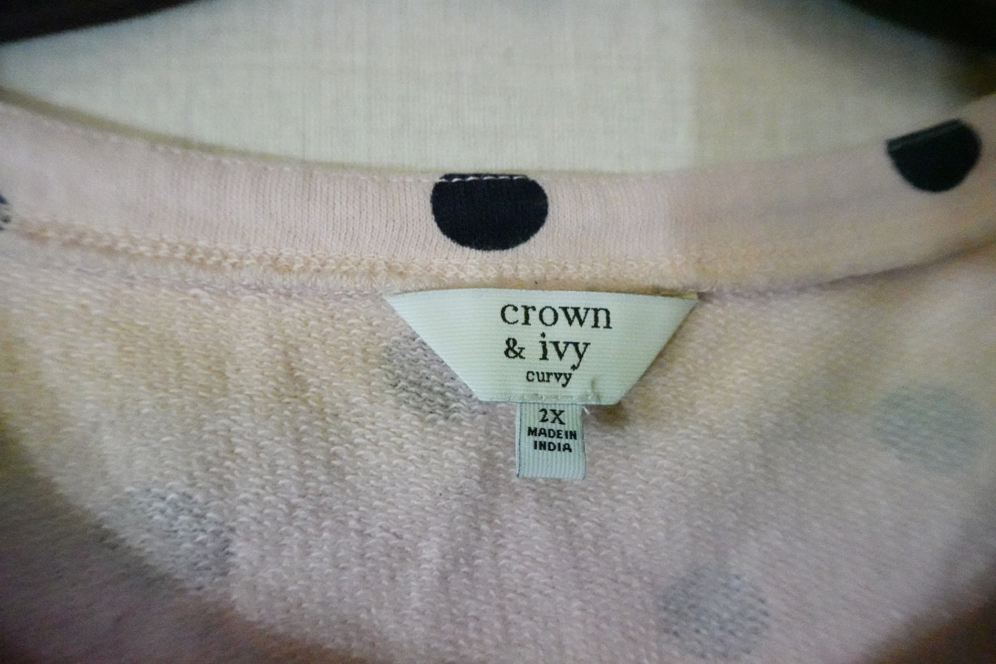 Crown & Ivy, Long Sleeves Top, 2X