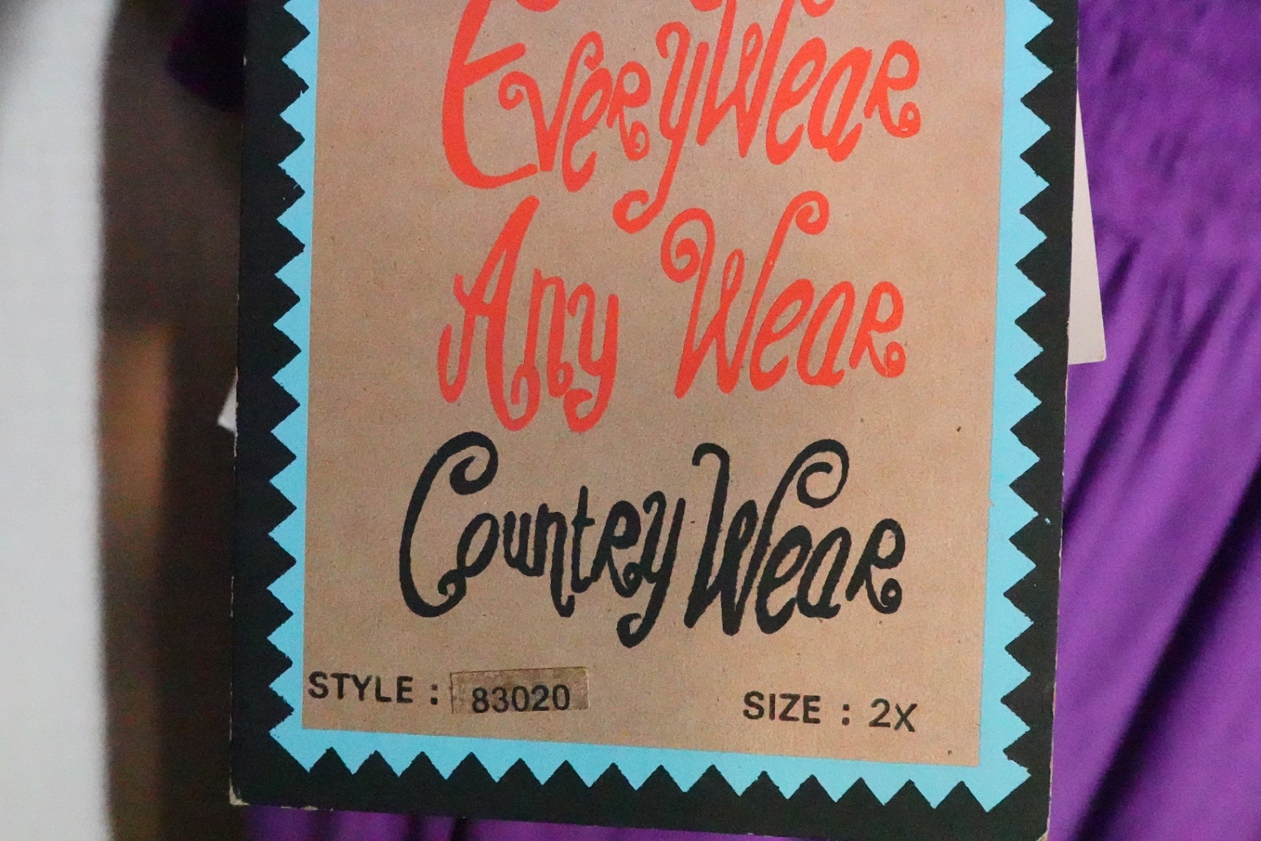 Country Wear Casuals, NEW Dress, 2X