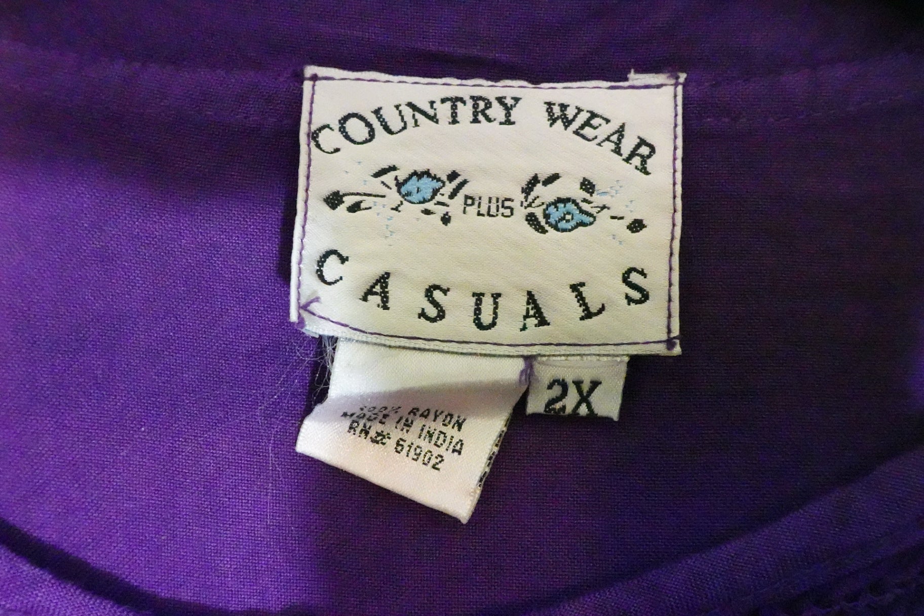 Country Wear Casuals, NEW Dress, 2X