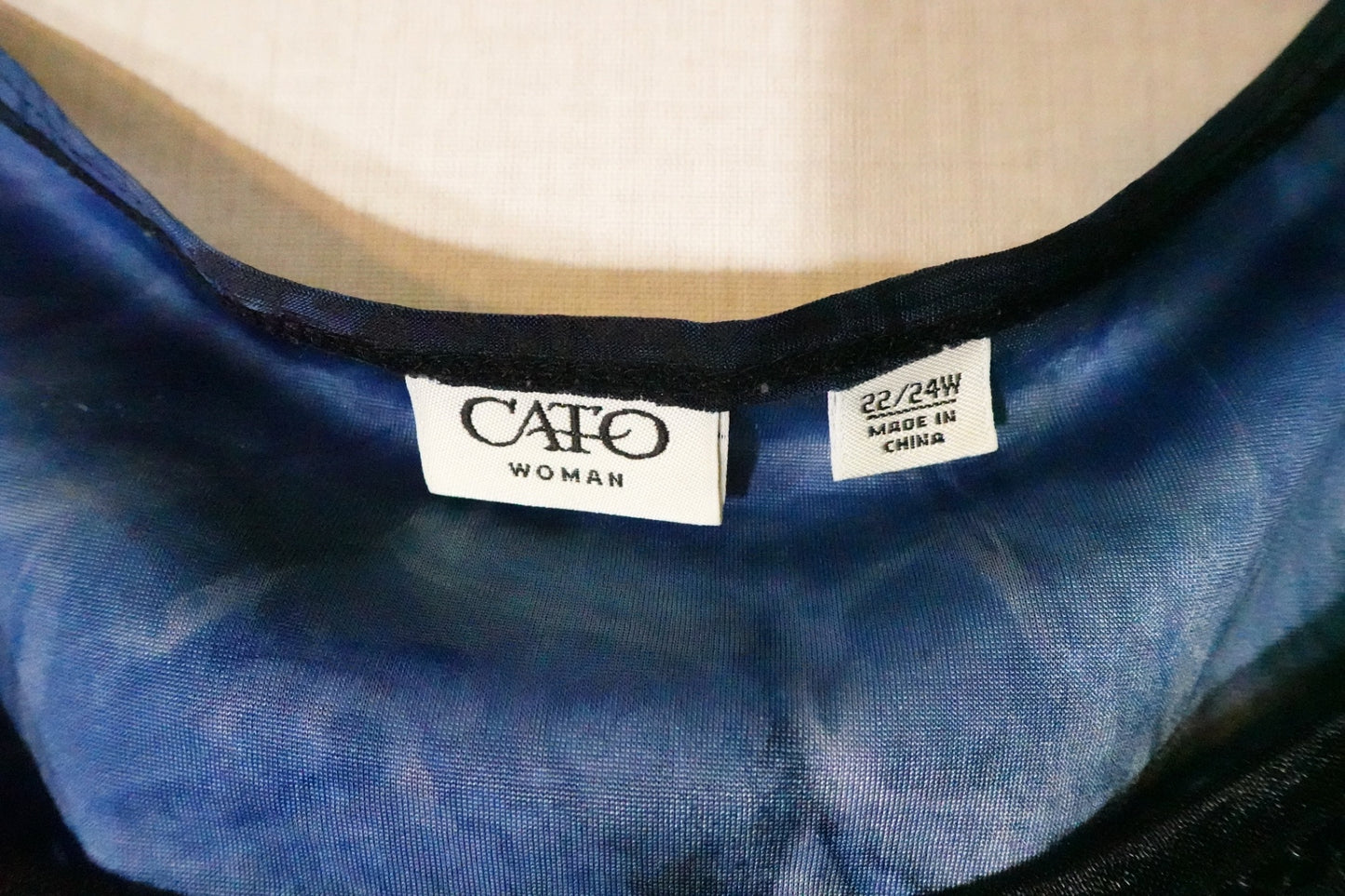 Cato, Long Sleeves Top, 3X