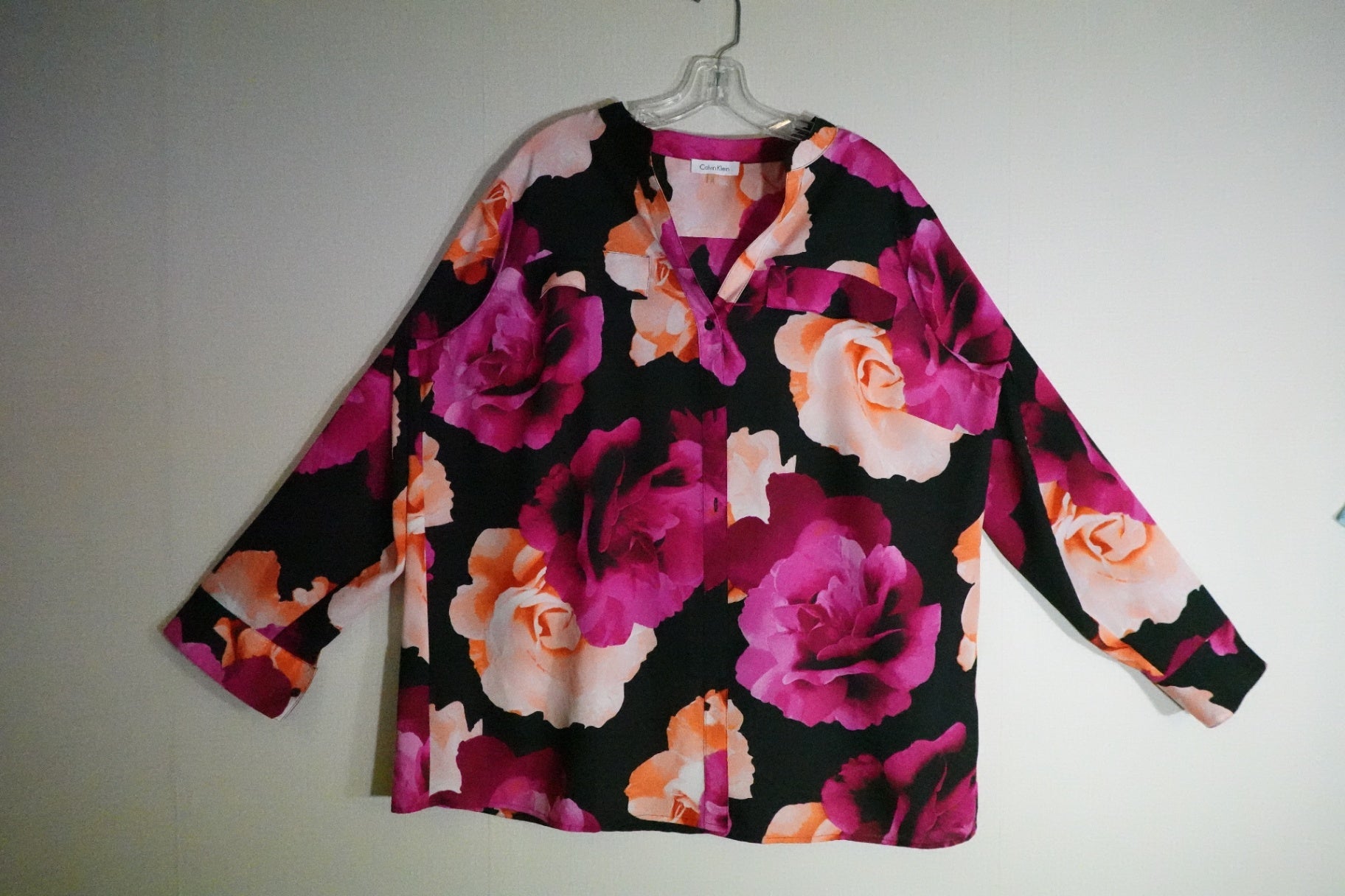 Calvin Klein, NEW- Long Sleeves Top, 1X