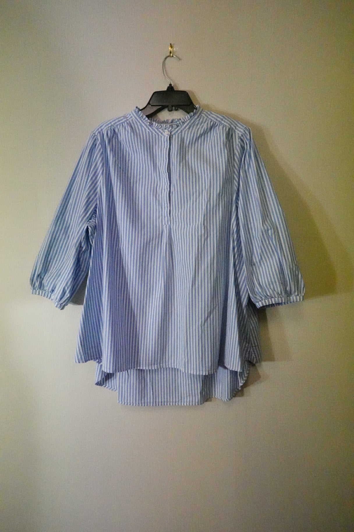 Crown & Ivy, 3/4 SLEEVE TOP, 3X