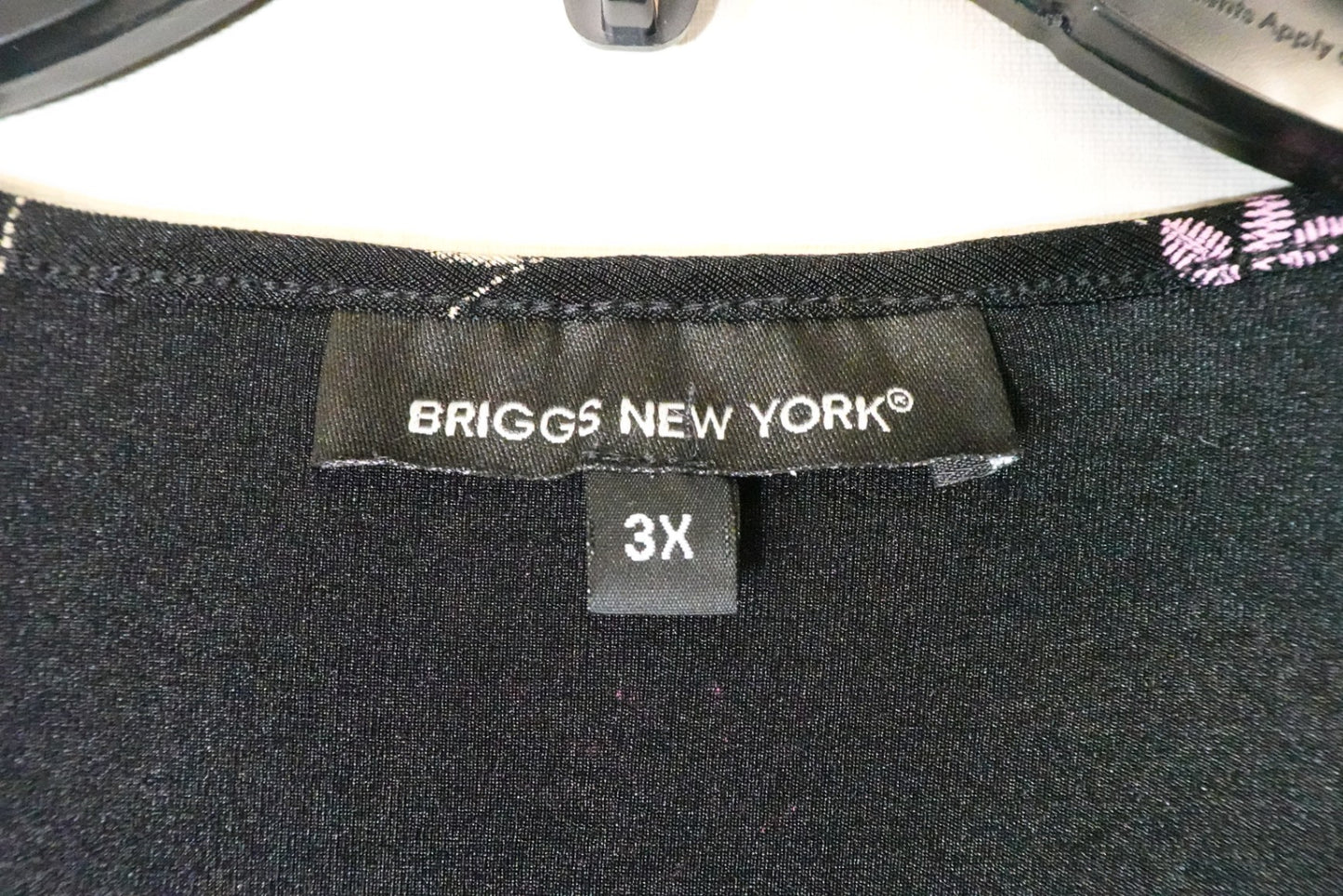 BRIGGS NEW YORK, Long Sleeves Top, 3X