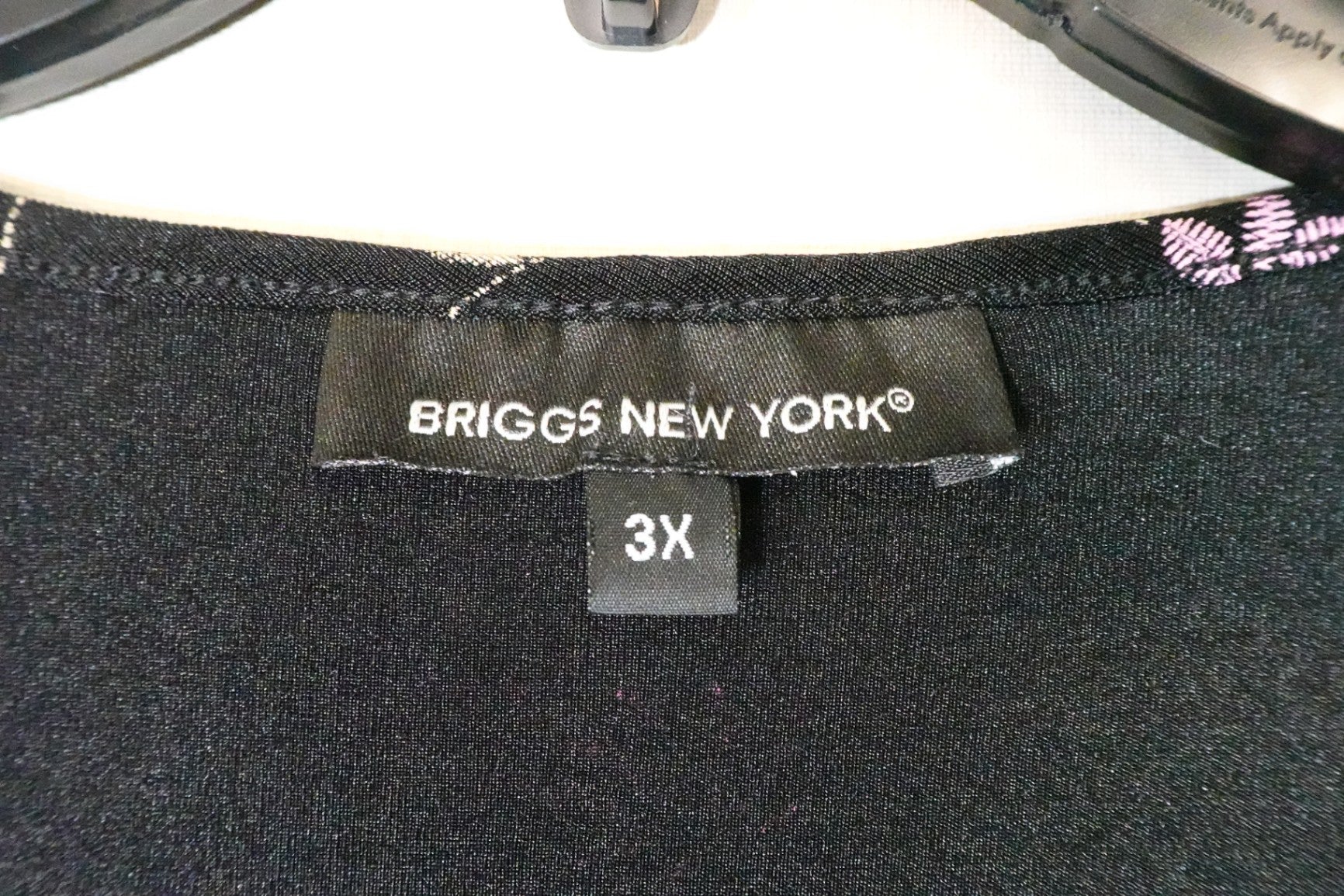BRIGGS NEW YORK, Long Sleeves Top, 3X