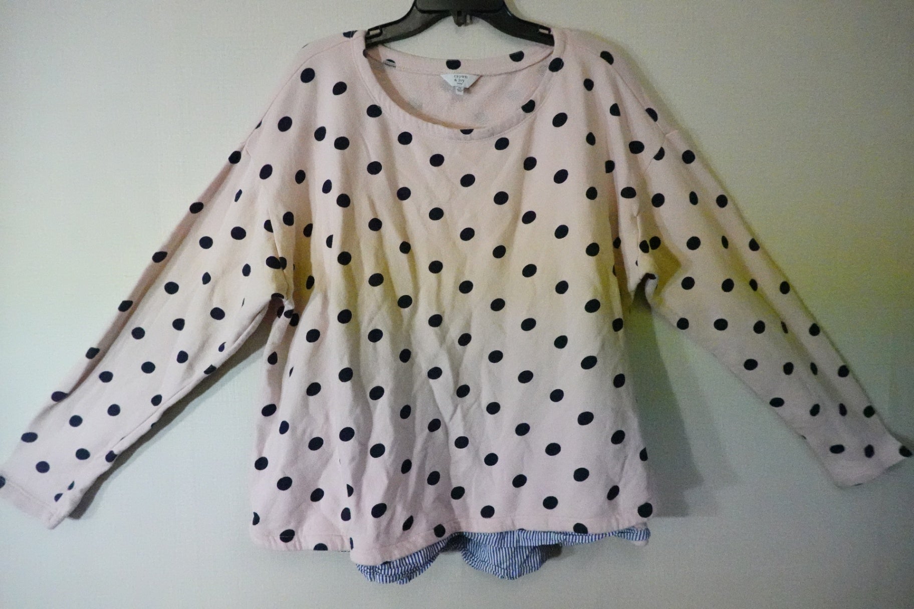 Crown & Ivy, Long Sleeves Top, 2X