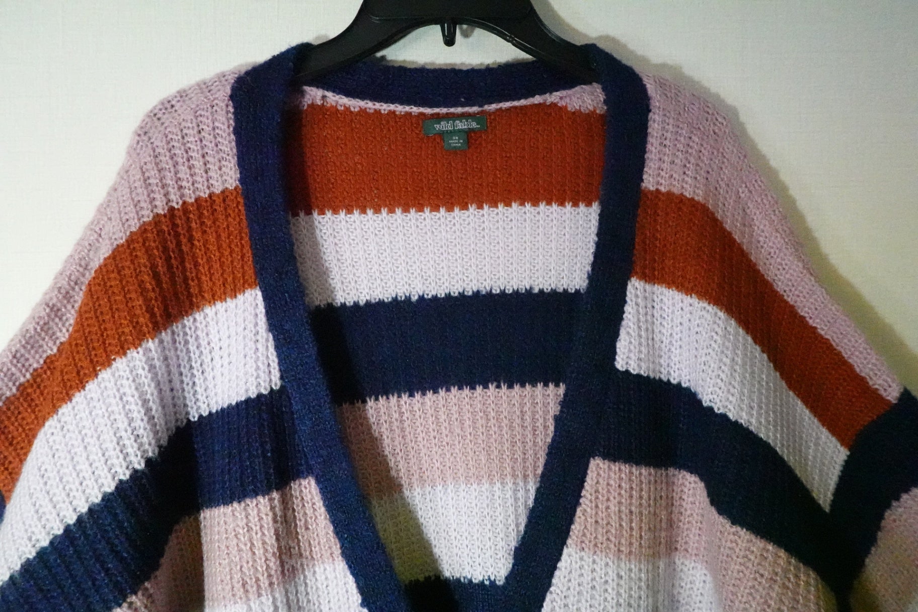 wild fable, cardigan, 3X