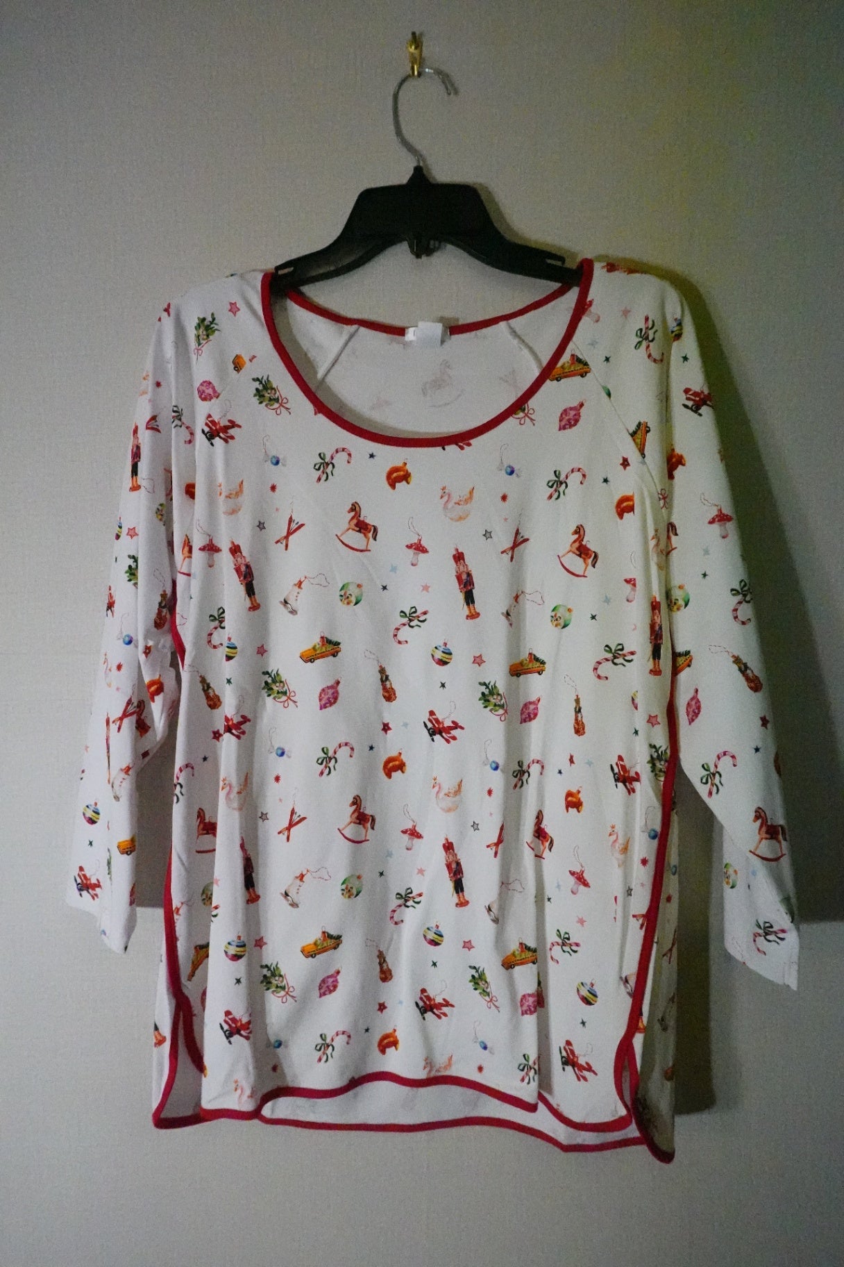 Lake, Holiday Pajamas, XL