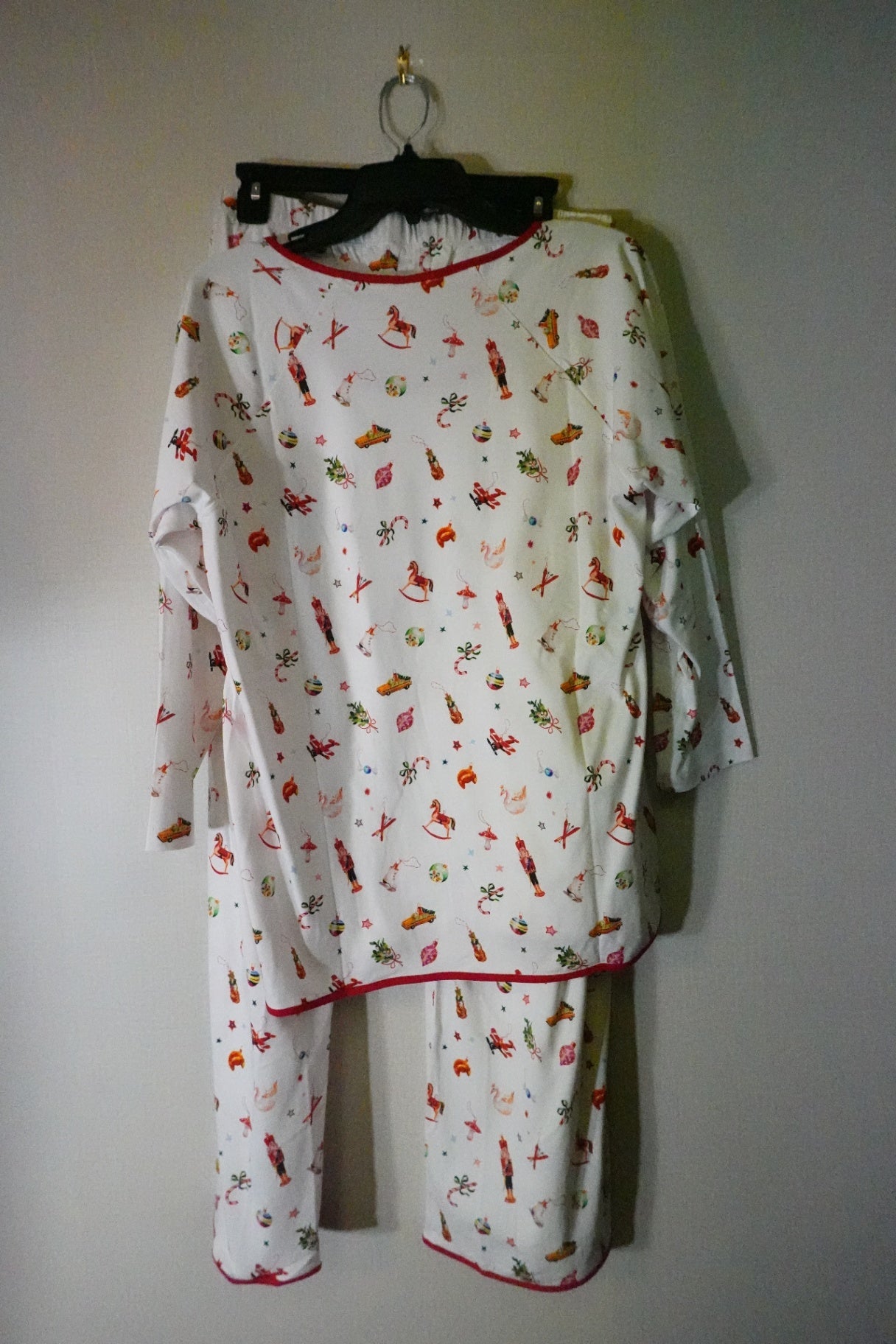 Lake, Holiday Pajamas, XL