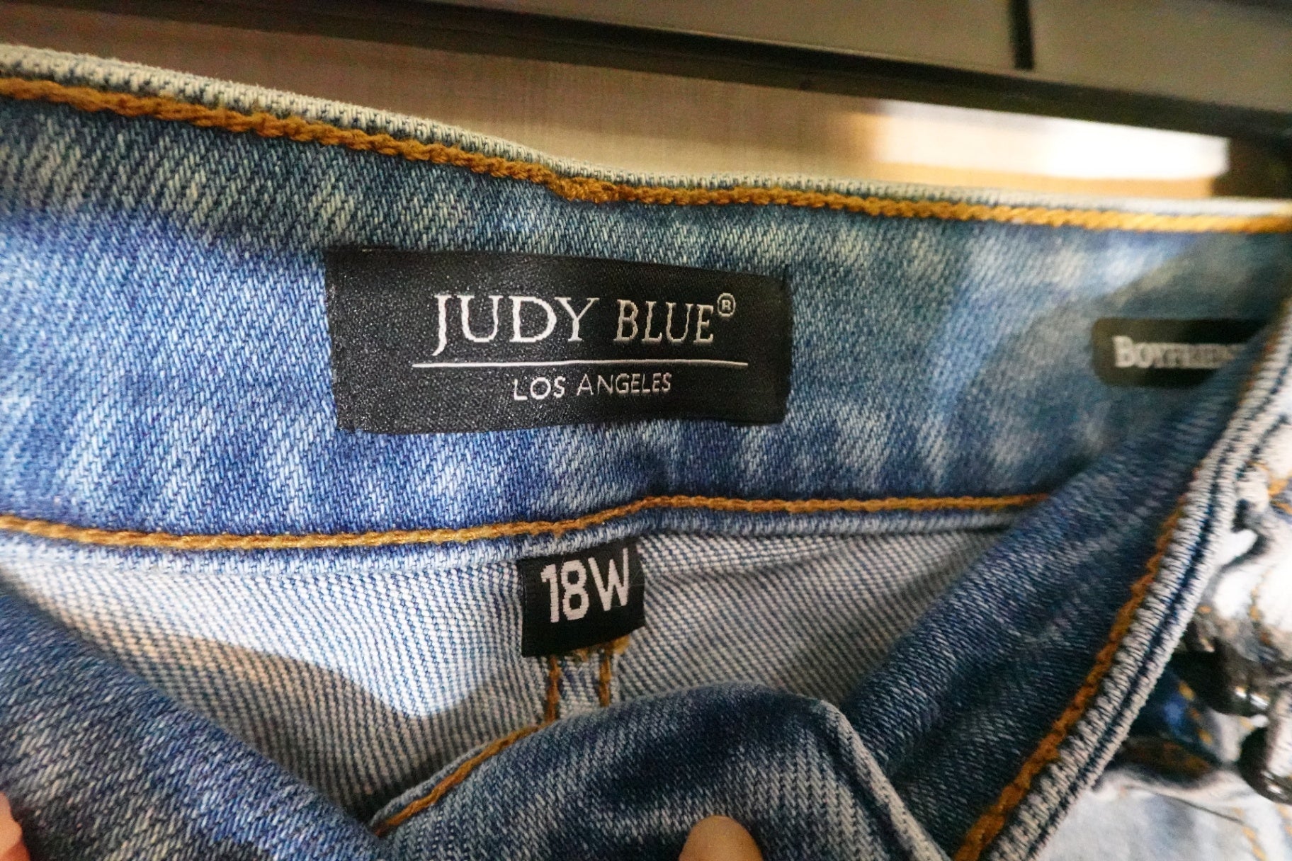 Judy Blue, New Jeans- Boyfriend, 18W