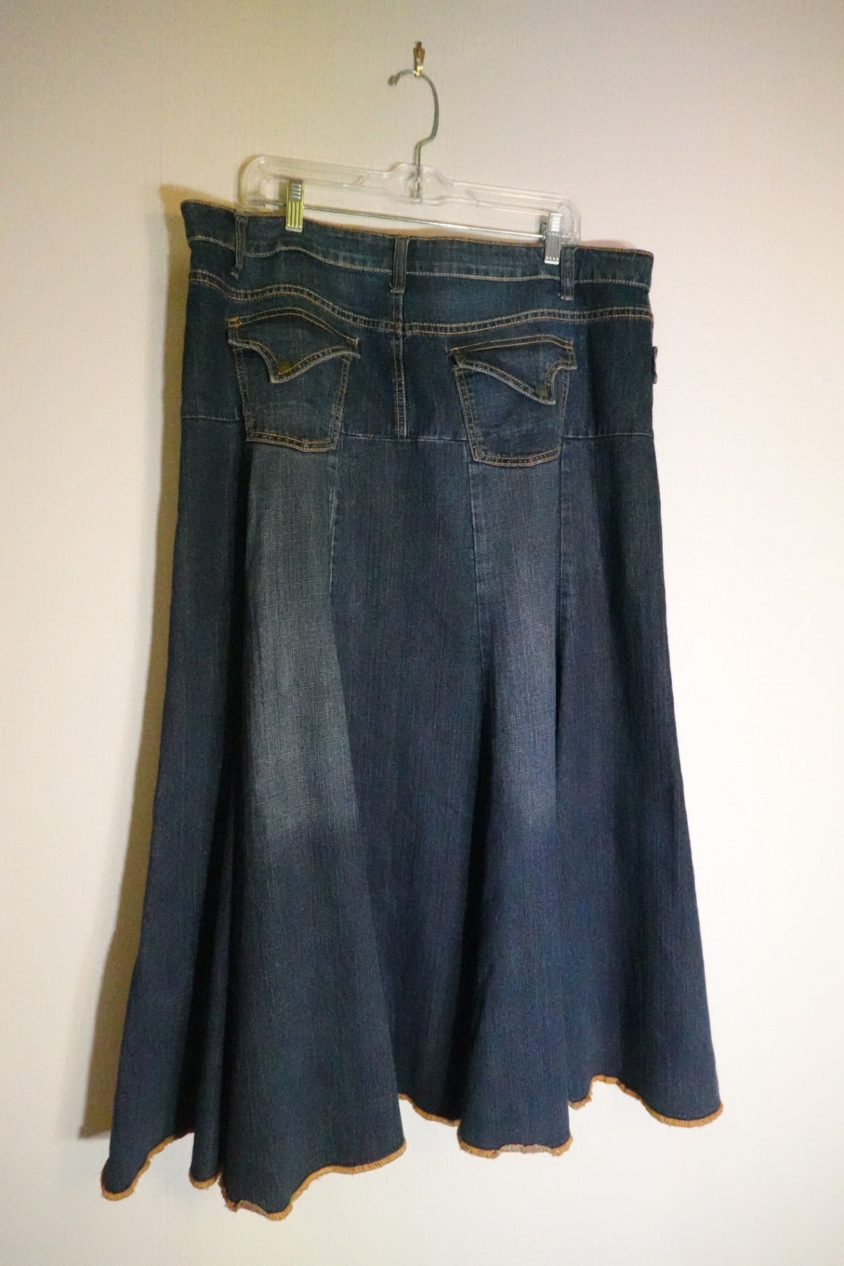 Swak Jeans, Vintage Jean Skirt, 18W