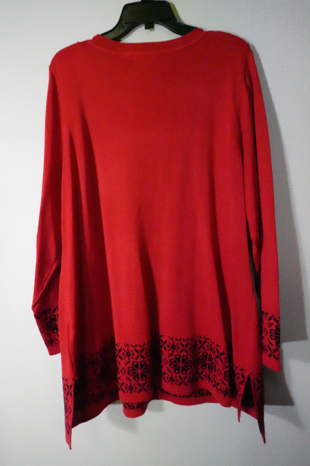 kim rogers, sweater w detatchable cowl, 2X