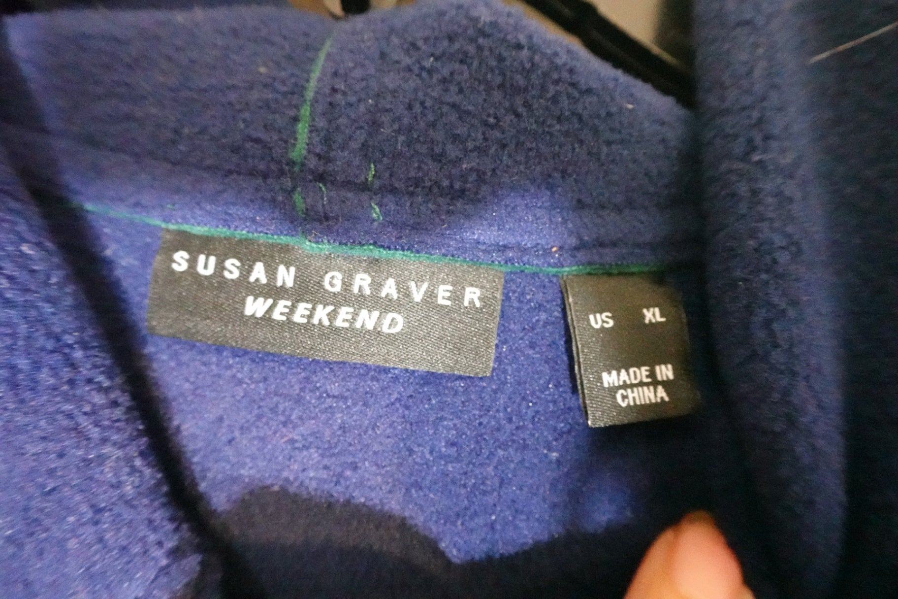 Susuan Graver Weekend, Fleece Hooded Jacket, XL