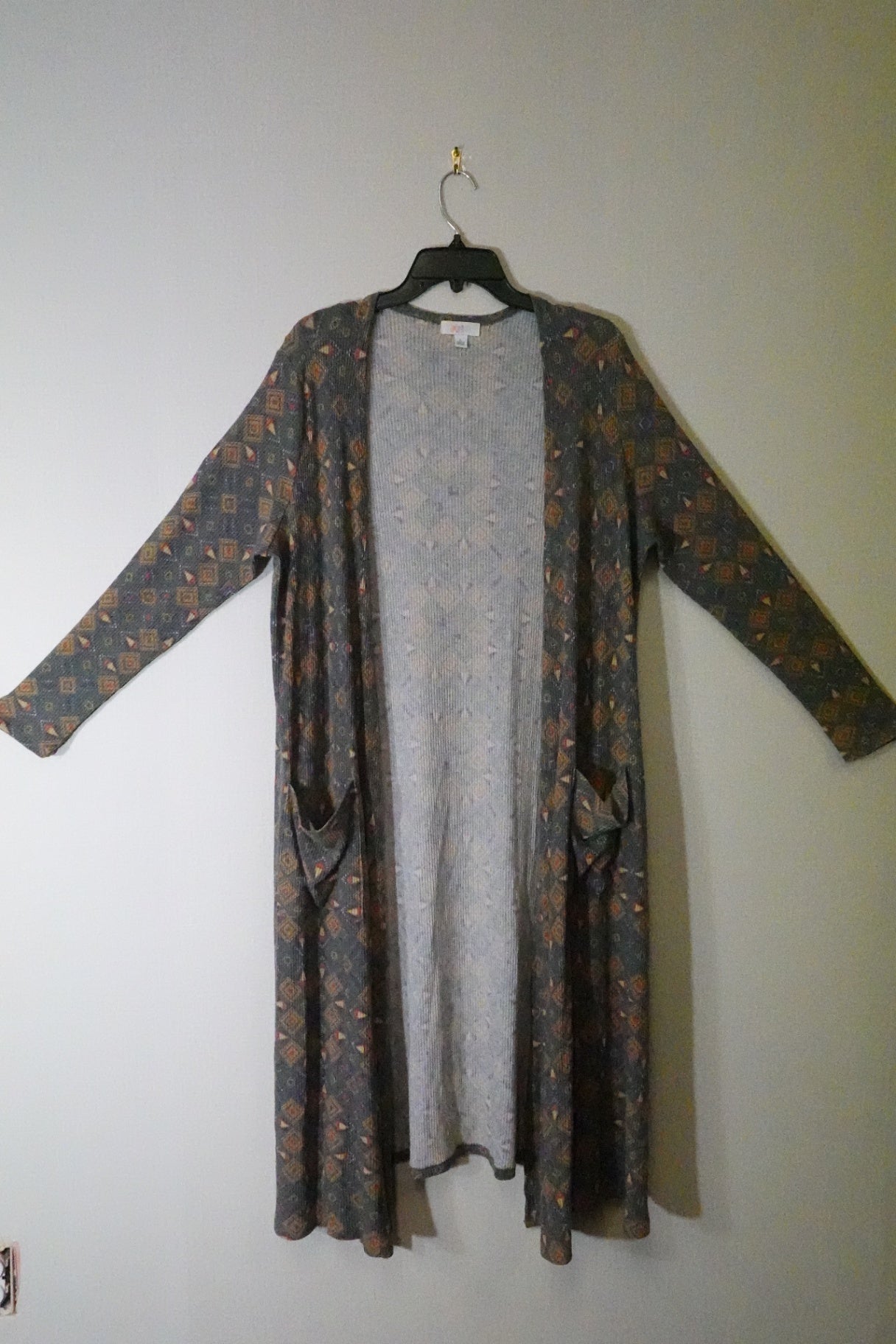 LuLaRoe, Long Line Cardigan, Large