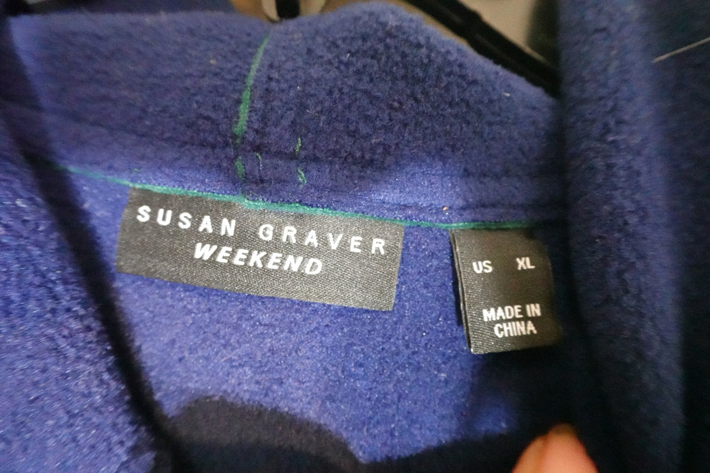 Susuan Graver Weekend, Fleece Hooded Jacket, XL