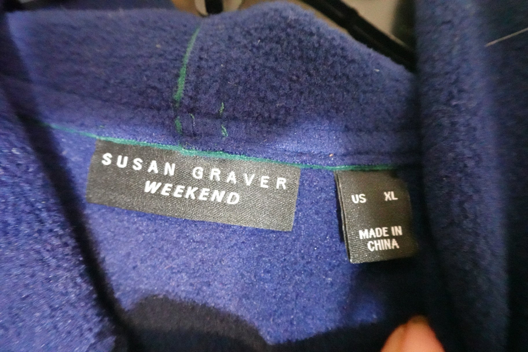 Susuan Graver Weekend, Fleece Hooded Jacket, XL