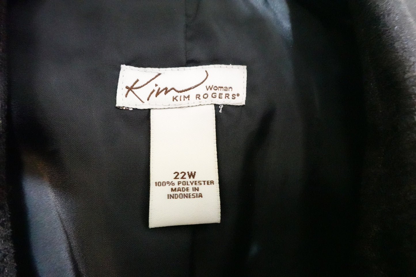 Kim Rogers, Jacket, 22W