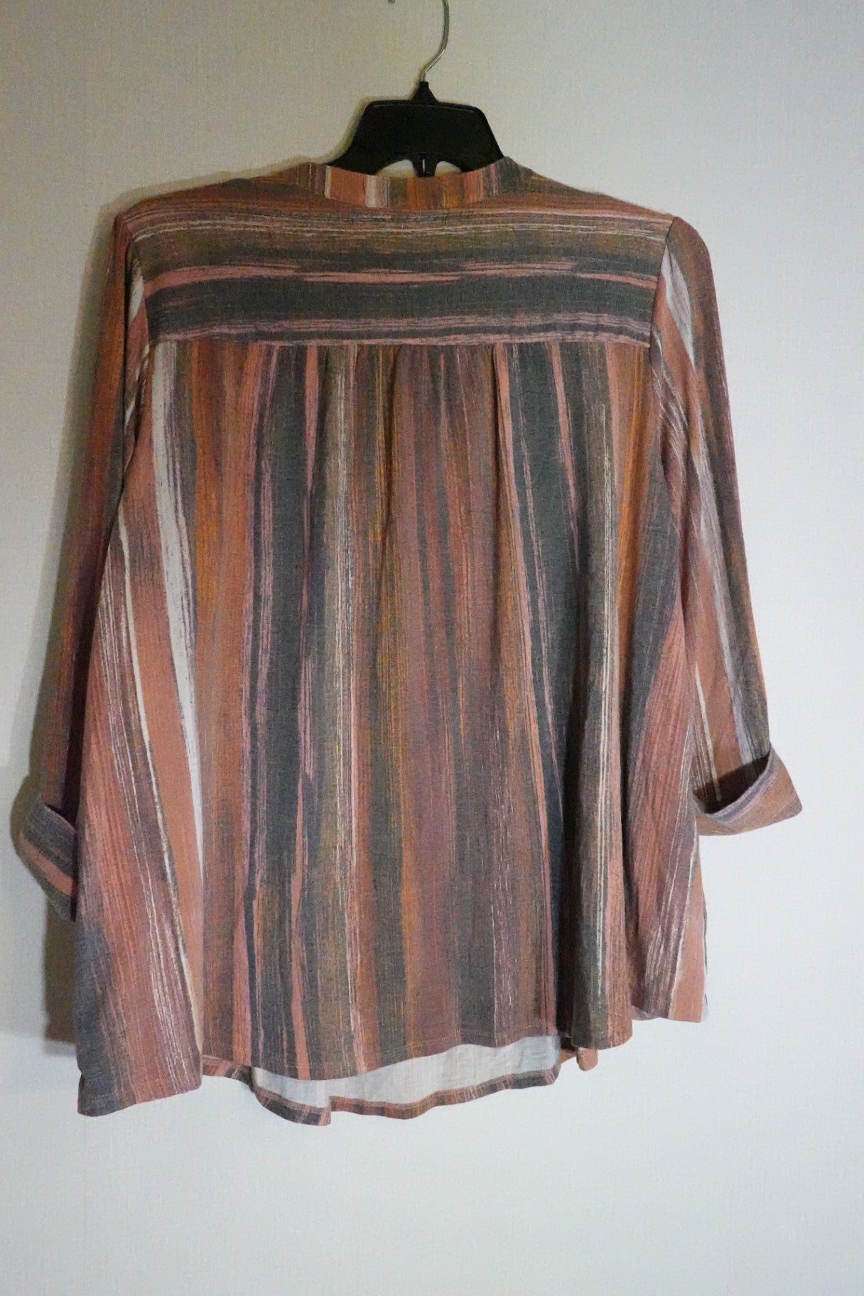 New Directions, 3/4 SLEEVE TOP, 3X