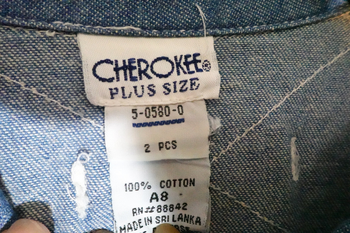 cherokee, Long Sleeves Top, XL