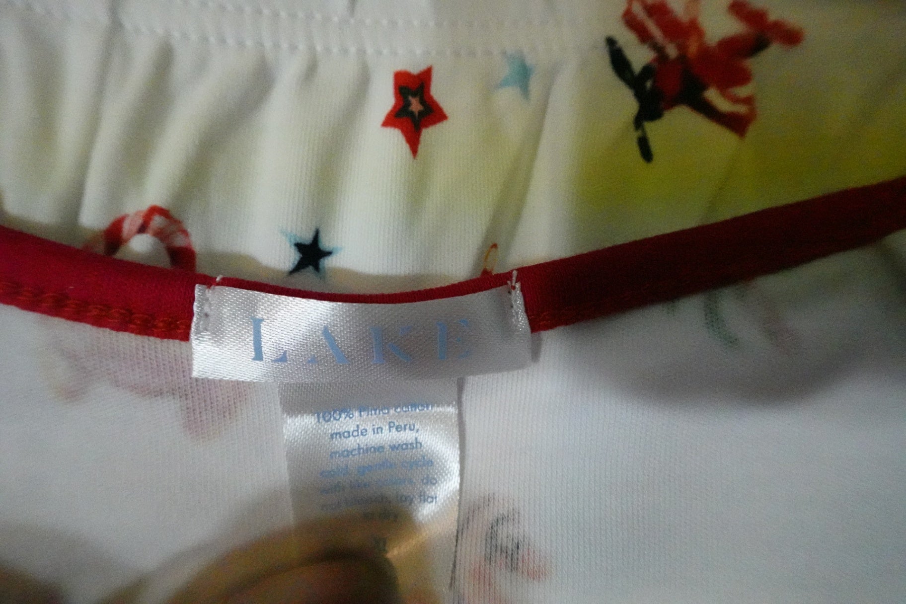 Lake, Holiday Pajamas, XL